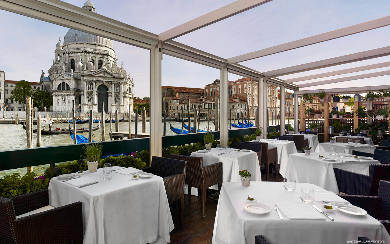 View from the restaurant